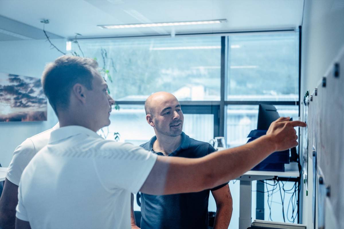 Projektbesprechung bei Produs